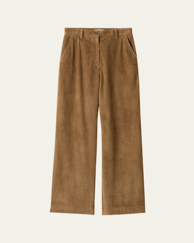Corduroy Wide Leg Pants